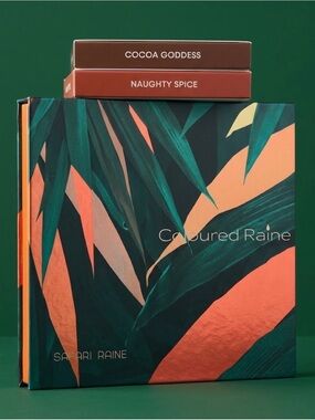 Coloured Raine~Safari Raine Eyeshadow Palette - Teal & Coral